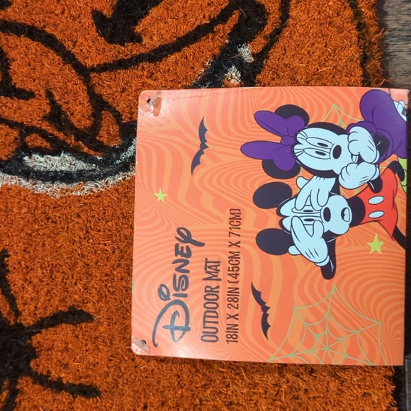 🆕 Mickey Mouse Outdoor Mat 🎃 Disney - Picture 4 of 5